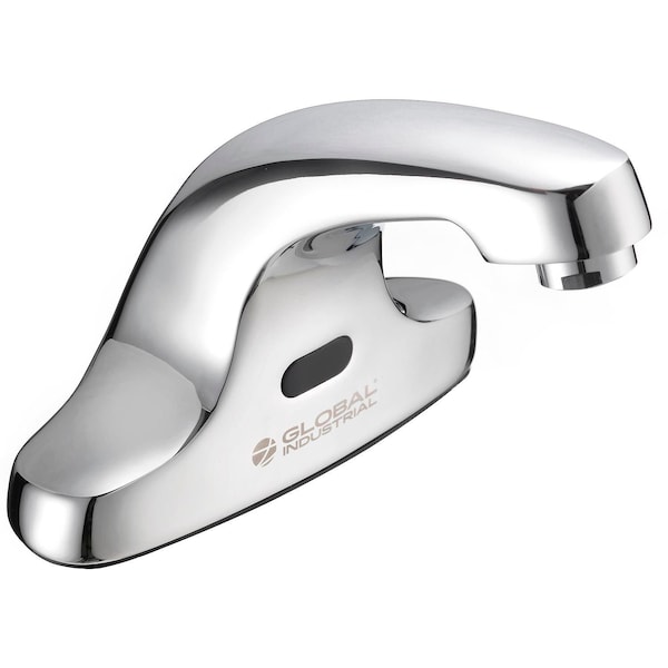 Sensor Bathroom Sink Faucet, 0.5 GPM, Chrome